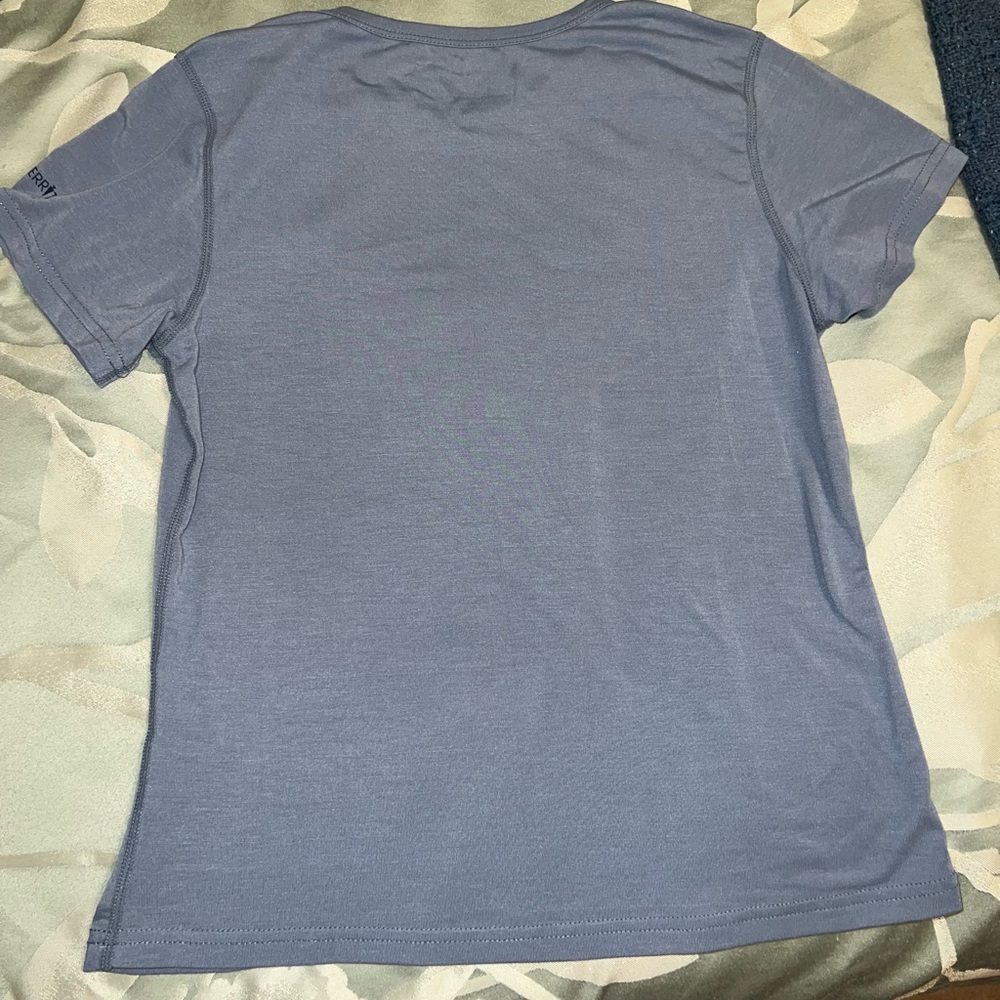 Kerrits blue girls horse riding XL T-Shirt EUC - Picture 4 of 4